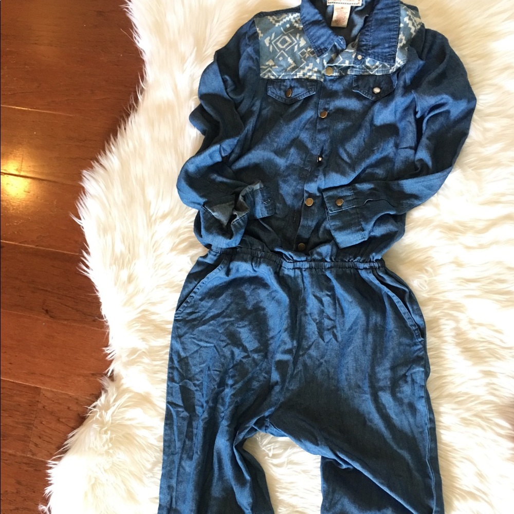 Flying Tomato Denim Jumper NWOT SZ M